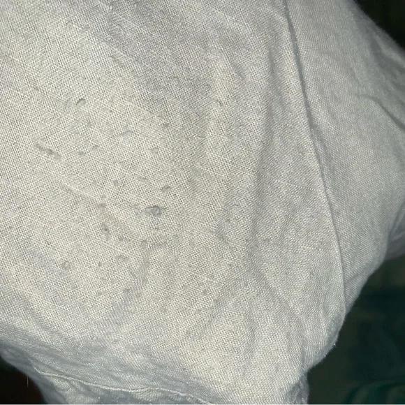 New York & Company Cream Linen Pants Size Large - Picture 4 of 7